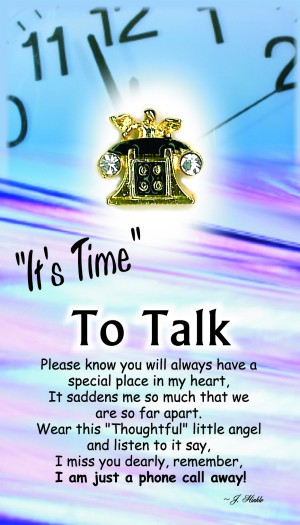 It's Time To Talk