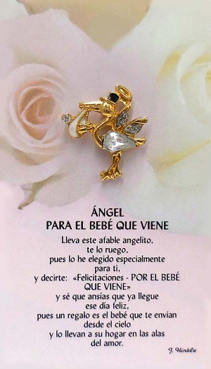 Angel Para El Bebe Que Viene Thoughtful Little Angels