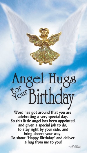 Angel Hugs For Your Birthday