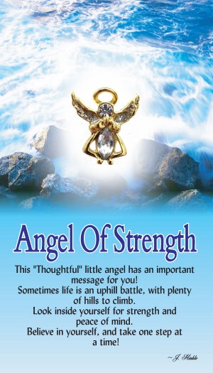 Angel of Strength Pin