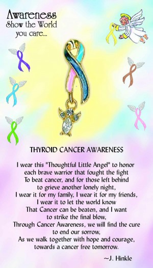 Thyroid Cancer Awareness Pin