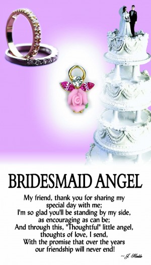 Bridesmaid Angel
