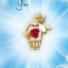 Thank You Pin and Greeting Card